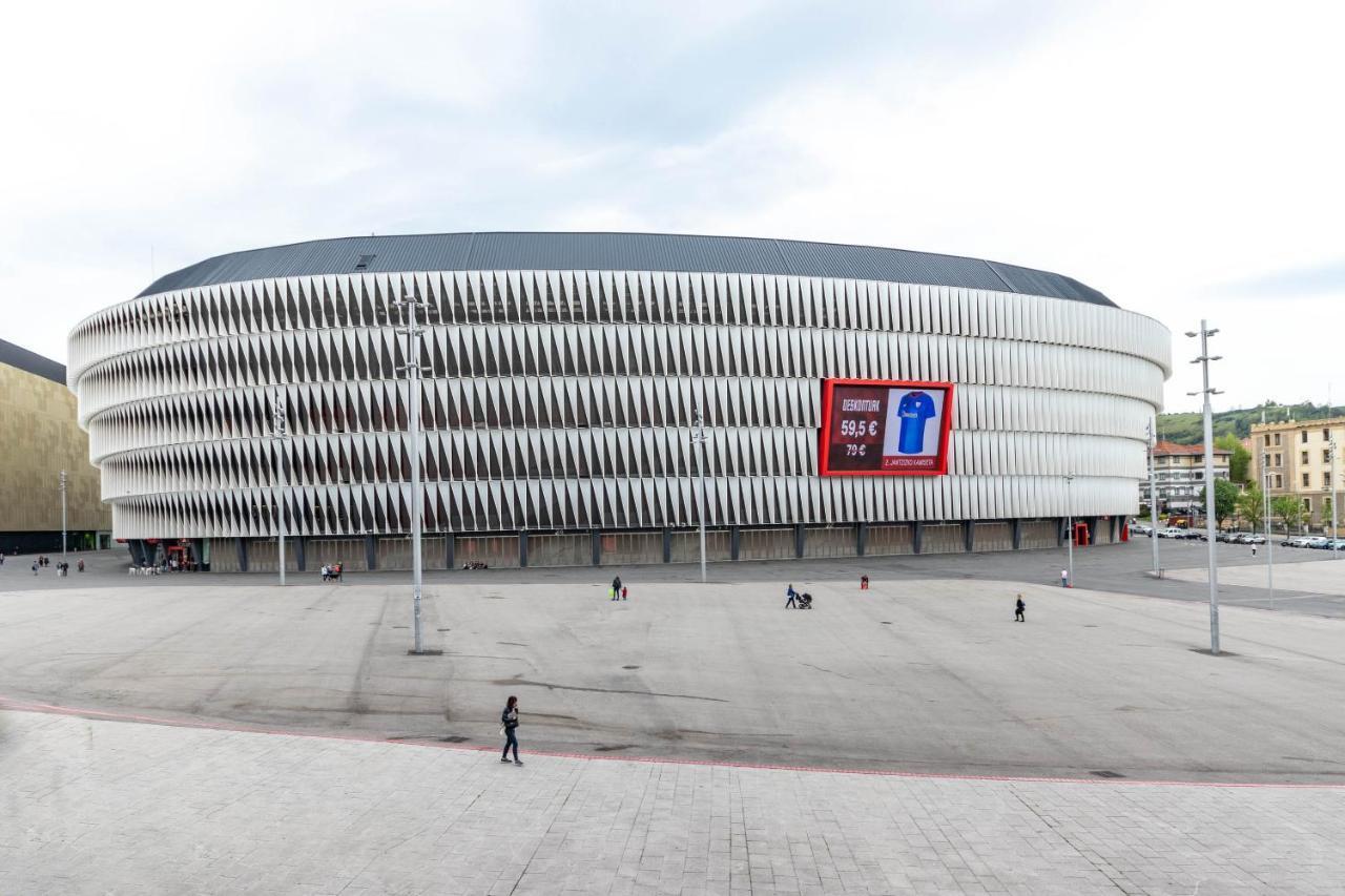 Apartamento Con Vistas Al Estadio San Mames Bilbao Exterior foto