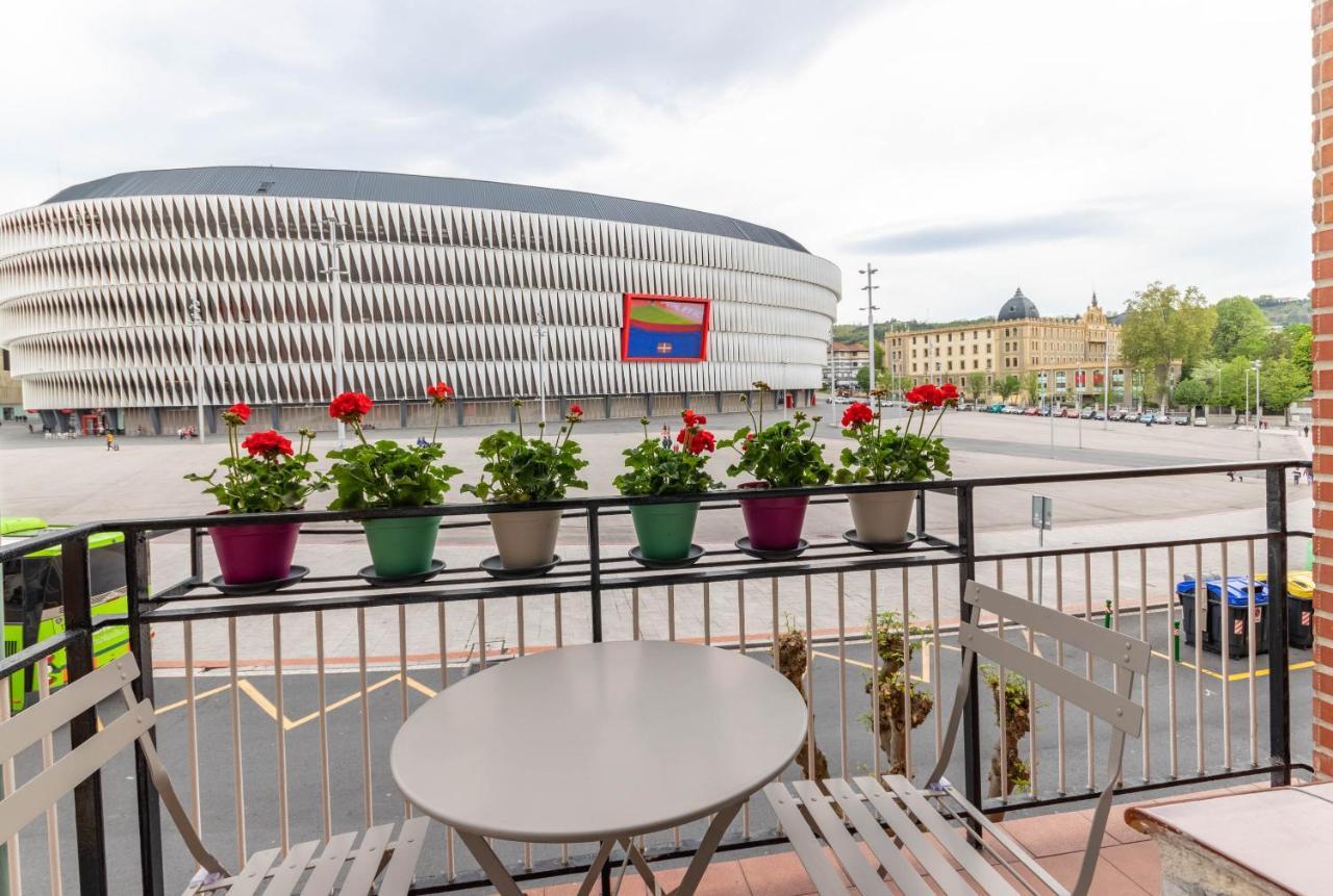 Apartamento Con Vistas Al Estadio San Mames Bilbao Exterior foto