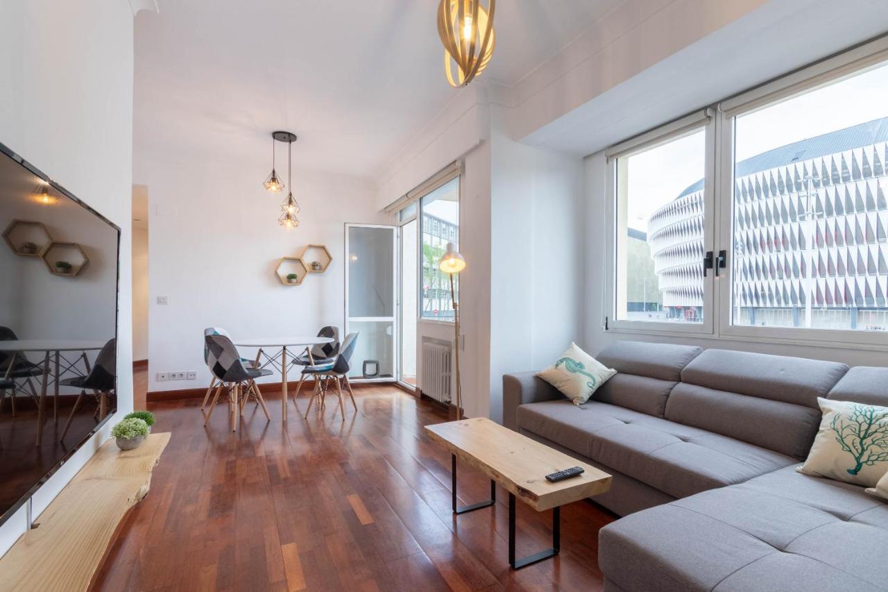 Apartamento Con Vistas Al Estadio San Mames Bilbao Exterior foto