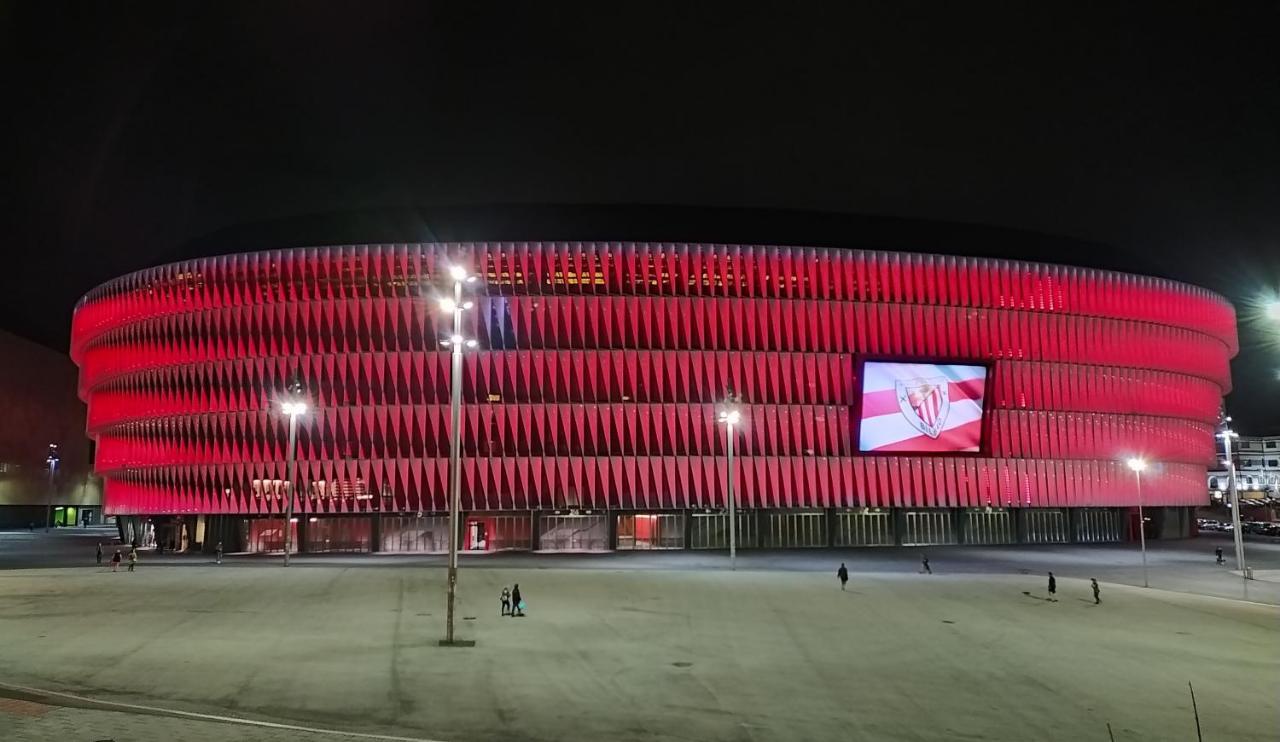 Apartamento Con Vistas Al Estadio San Mames Bilbao Exterior foto